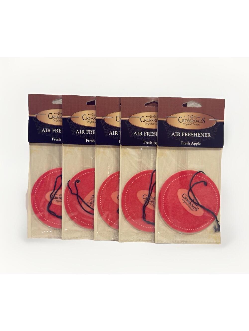 Fresh Apple Air Freshener Crossroads Original Design Lot of 5 Cars Closet Room